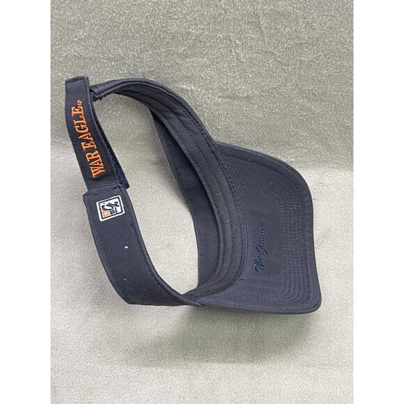 Under Armour Auburn University Tigers Visor Adult Adjustable Hook & Blue - Picture 4 of 4